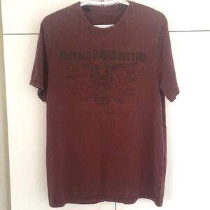 BUFFALO DAVID BITTON Short Sleeve T-Shirt Large